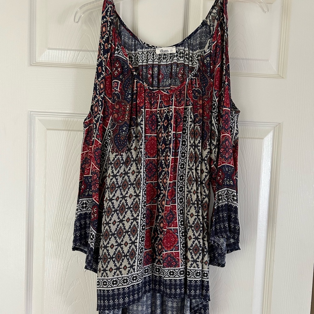 EUC Colorful Blouse